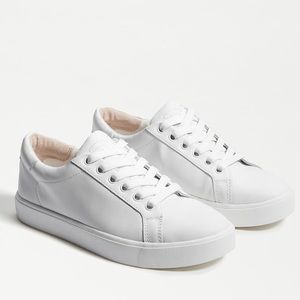 Sam Edelman Ethyl Lace Up White Sneakers